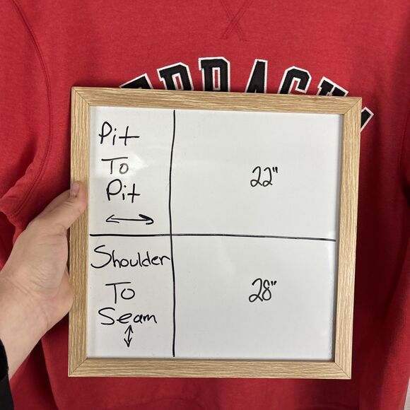 Nebraska CornHuskers Crewneck Sweatshirt Pullover Red Size Medium NWT - Picture 6 of 6